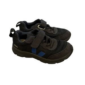 Veja Little Boys Sneakers Velcro Blue Black 12.5